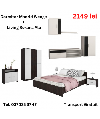 Dormitor Madrid + Living...