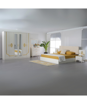 Dormitor Cod 105 ALB , 6...