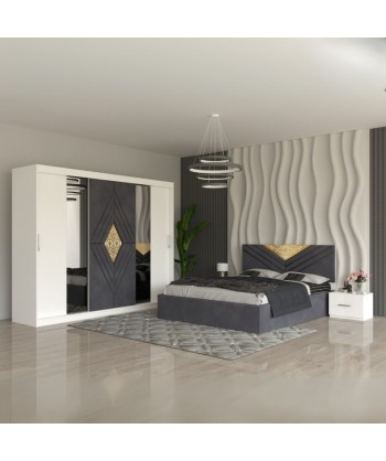 Dormitor Imperial Gri