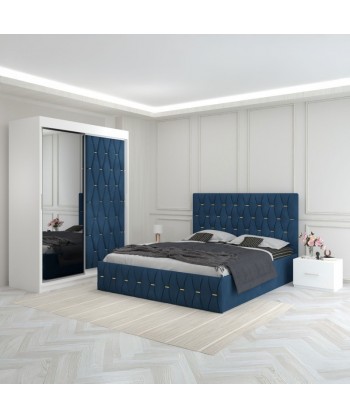 Dormitor Eric Albastru Cu...